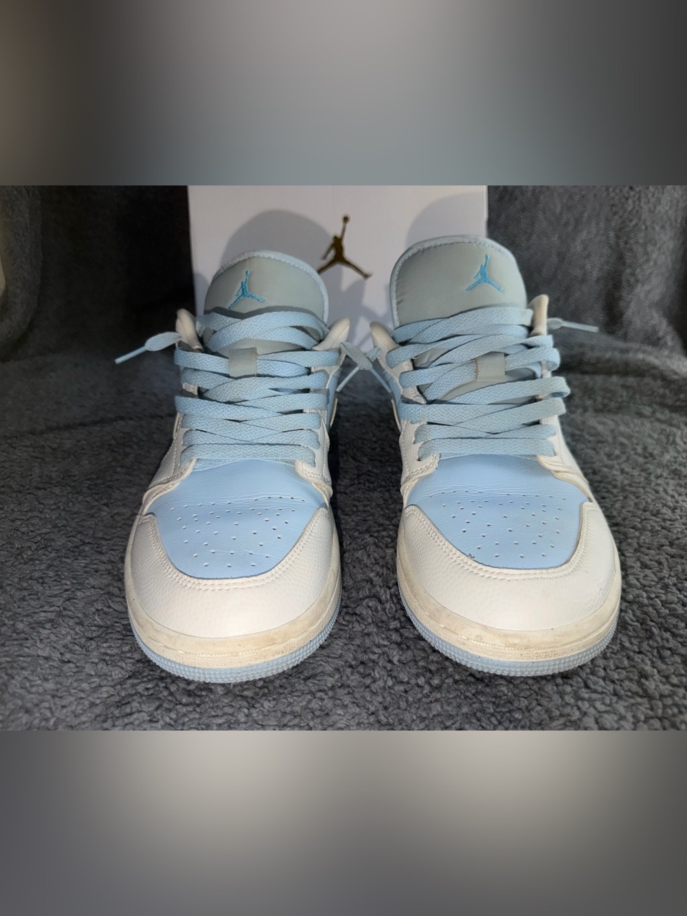 Air Jordan 1 Low SE “Reverse Ice Blue” – Women’s 10.5 - Picture 2 of 8